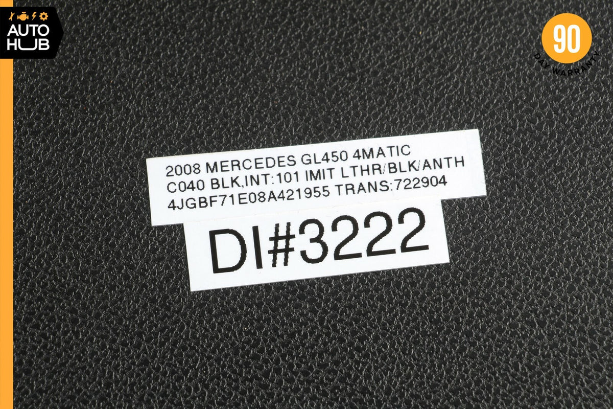 06-12 Mercedes X164 GL450 ML350 Dashboard Dash Glove Box Glovebox Black OEM - photo 12