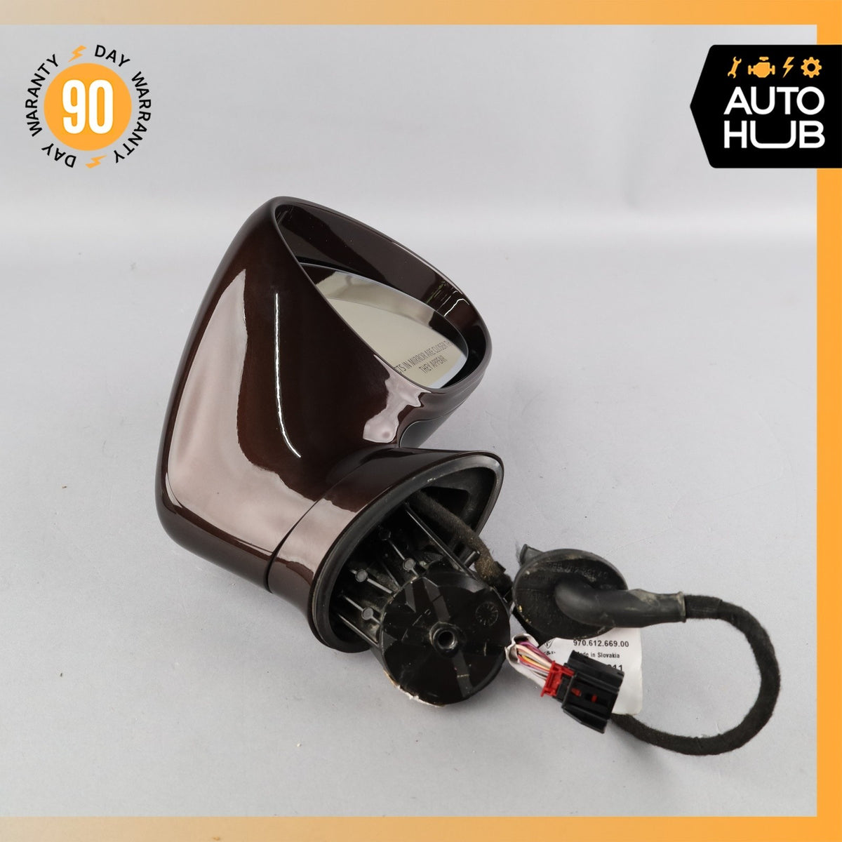 10-13 Porsche Panamera 970 Right Side Rear View Door Mirror OEM 68k - photo 14