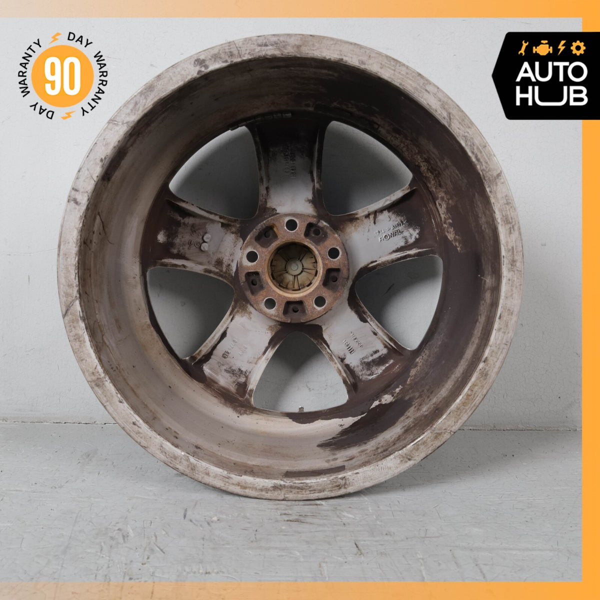 BMW E71 X6 xDrive50i 35i 9 x 19 19" Front Style 258 Wheel Rim Silver 6778586 OEM - photo 7