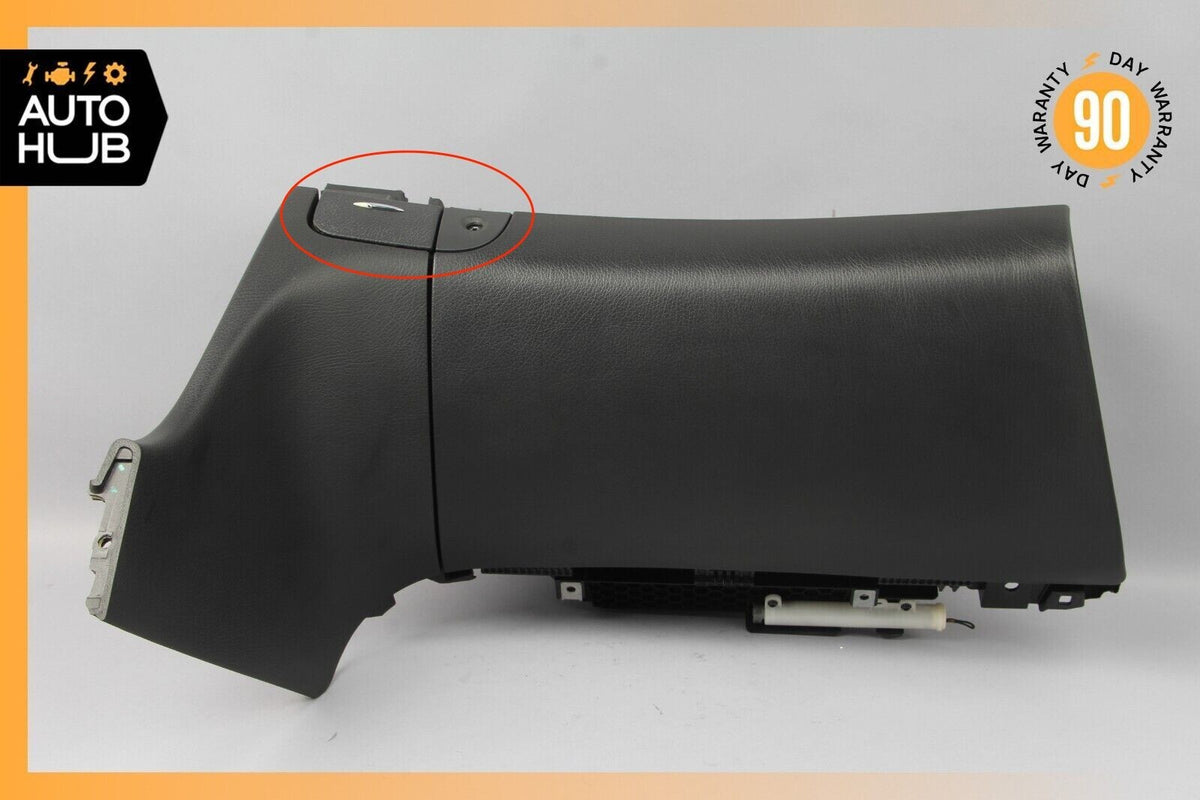 03-06 Mercedes W211 E55 E350 Dashboard Glove Box Storage Compartment Black OEM - photo 1
