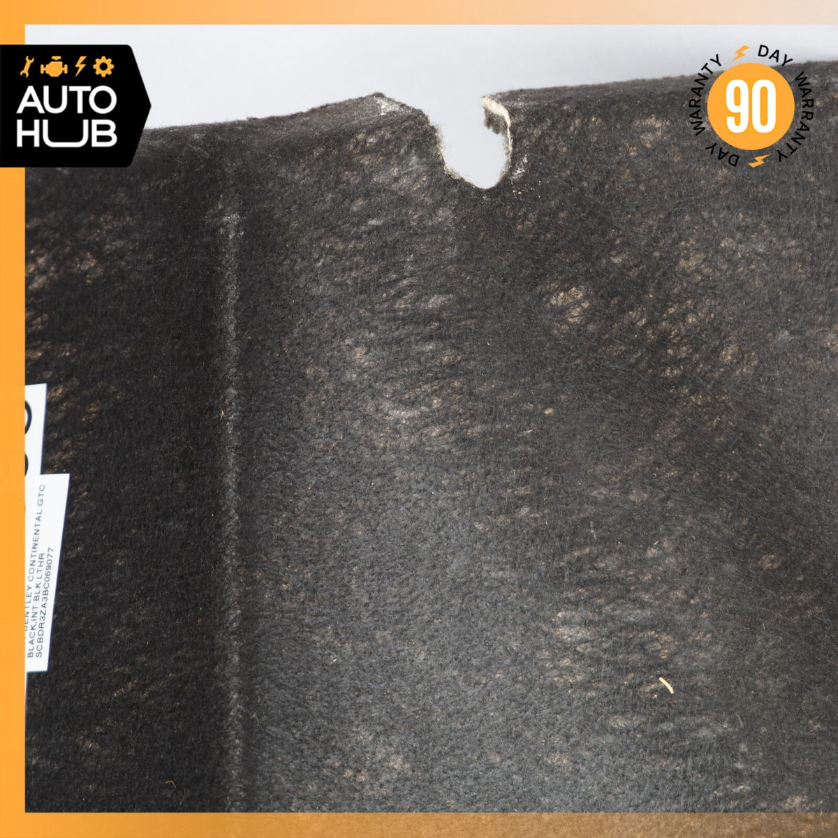 07-11 Bentley Continental GTC Right Side Inside Trunk Panel Carpet Cover OEM 59k - photo 12