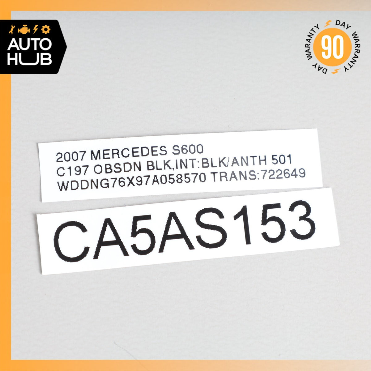 07-14 Mercedes W221 S600 CL550 Steering Column Switch Gear Selector OEM - photo 15