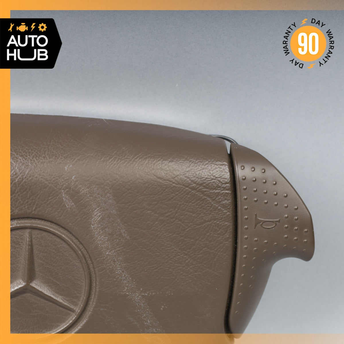 96-98 Mercedes R129 SL500 SL320 Driver Steering Wheel Airbag Air Bag Brown OEM - photo 2