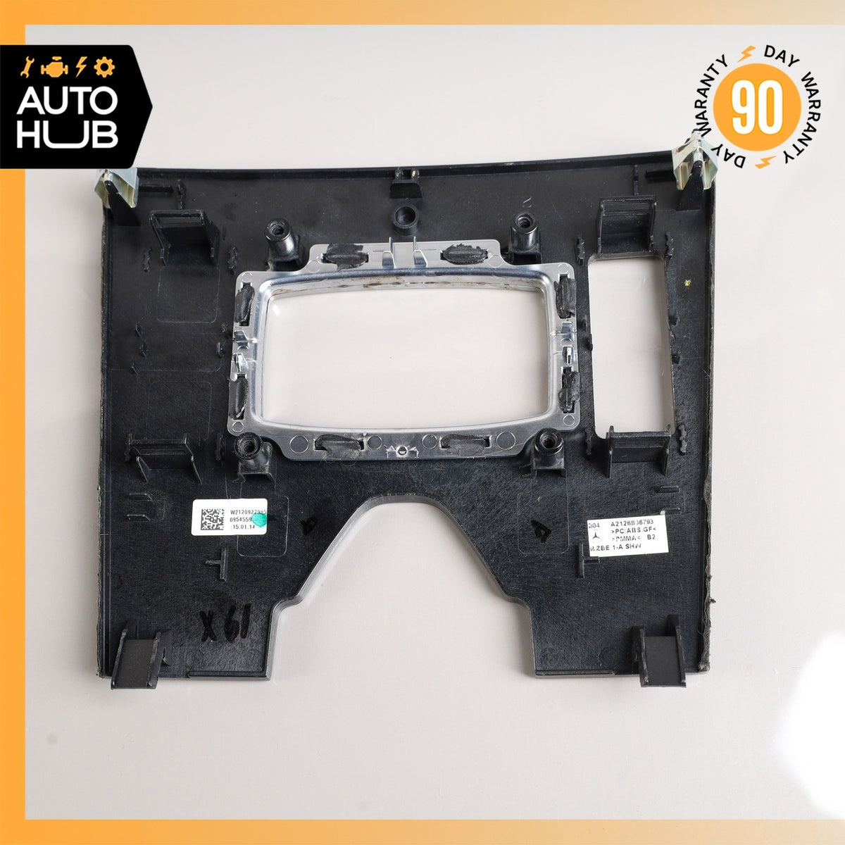 14-16 Mercedes W212 E350 E550 Console Head Unit Controller Knob Trim Cover OEM - photo 5