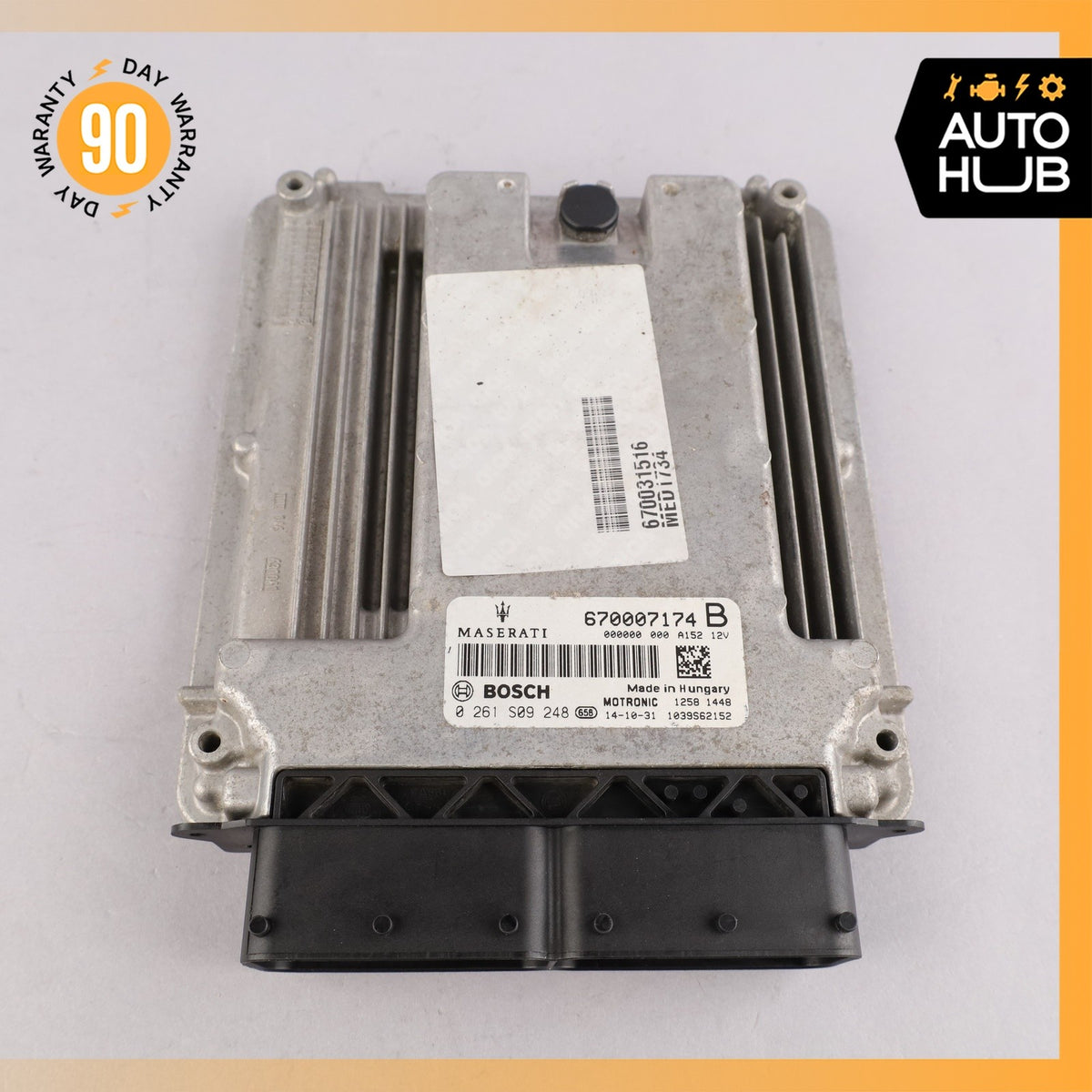 14-17 Maserati Quattroporte SQ4 M156 3.0L Ignition Control Module ECU OEM 46k - photo 7