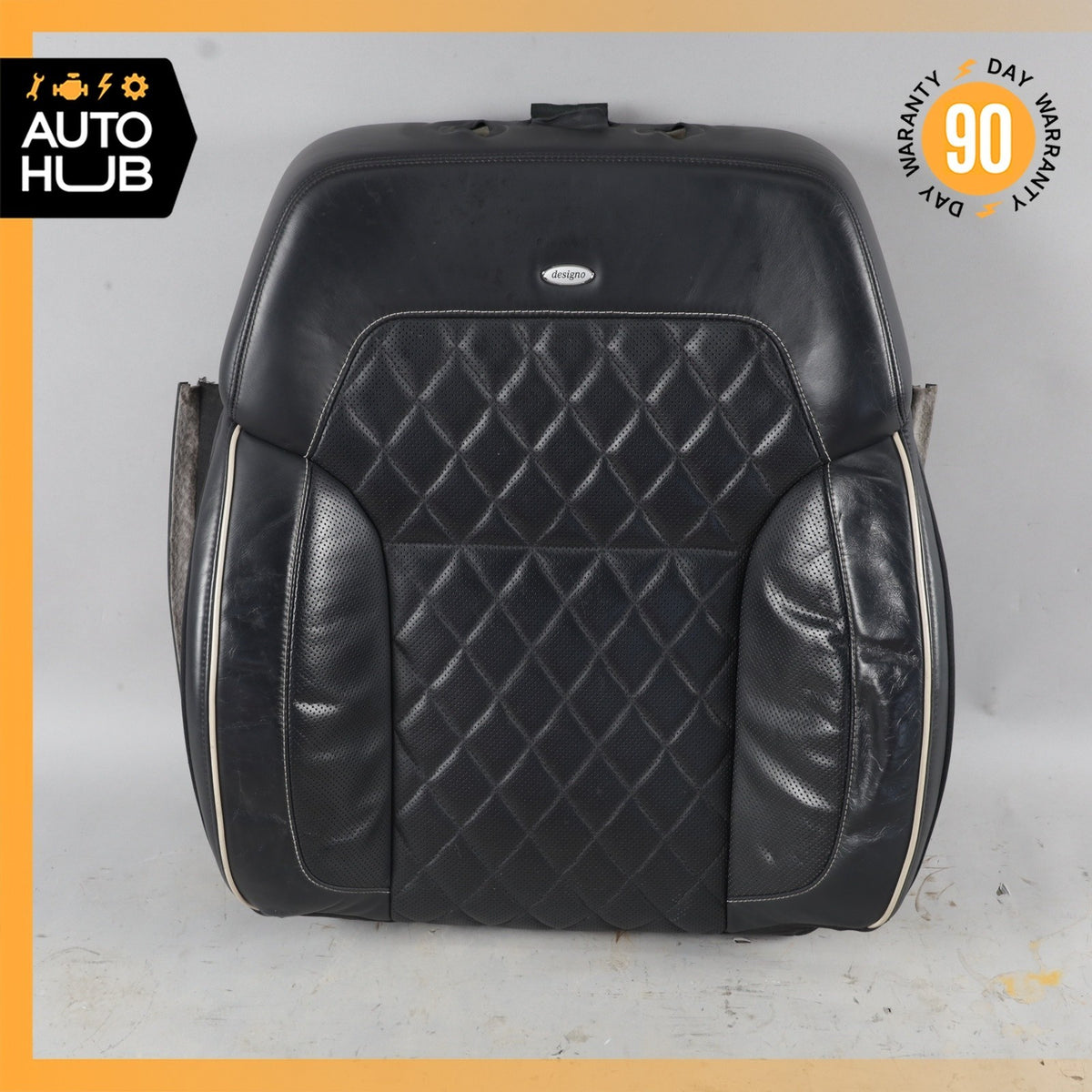 12-16 Mercedes X166 GL350 ML63 Front Right Top Upper Seat Cushion Designo OEM - photo 1