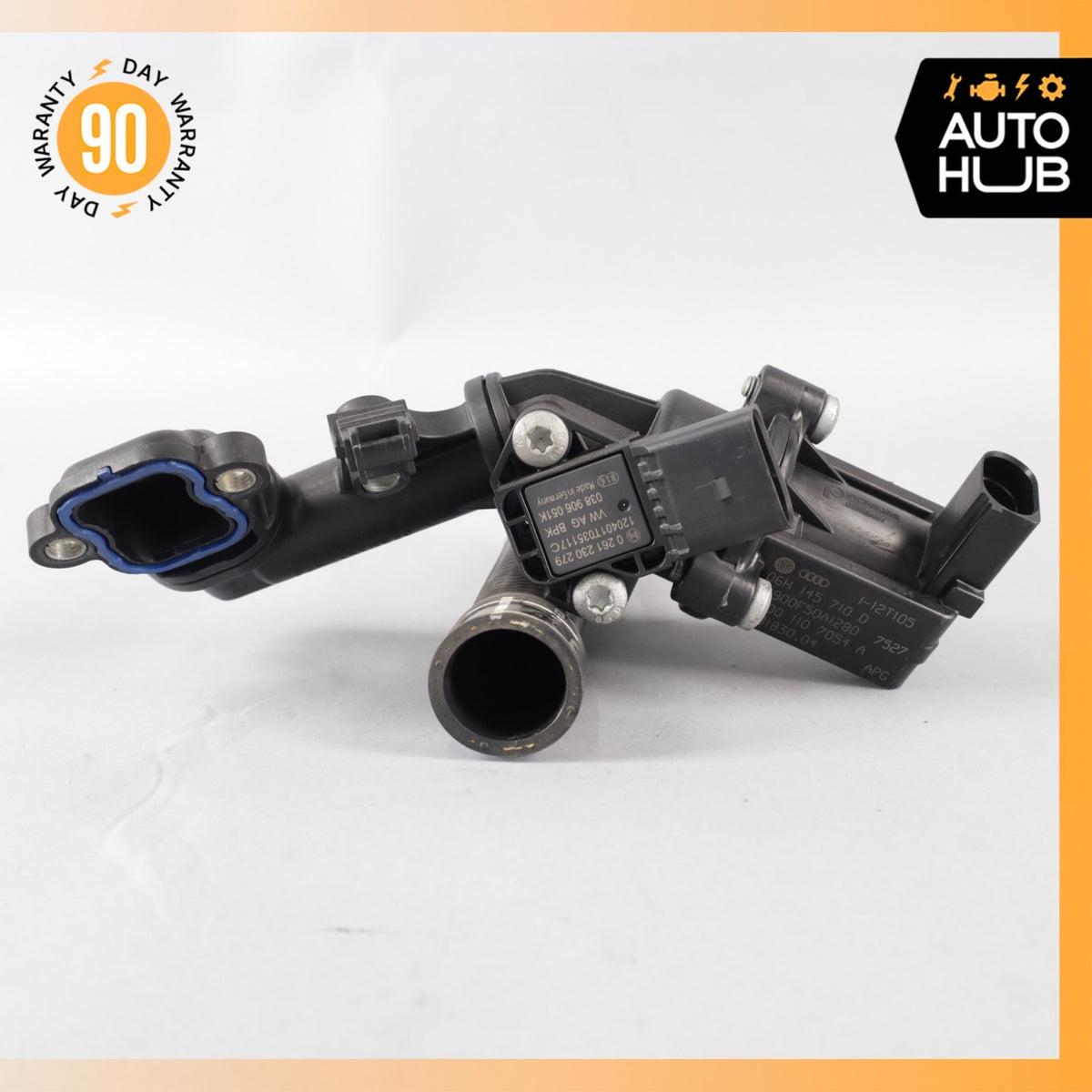 Bentley Continental GT GTC Turbo Right Cut Off Control Valve 06H145710D OEM 73k - photo 3