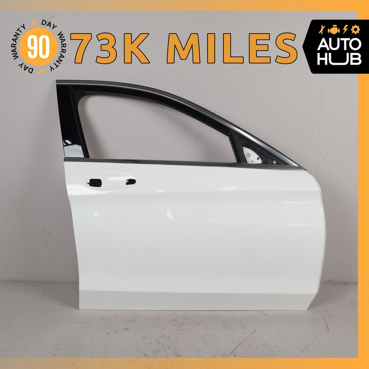 15-21 Mercedes W205 C300 C350e C400 C450 AMG Right Side Door Shell White OEM - photo 1