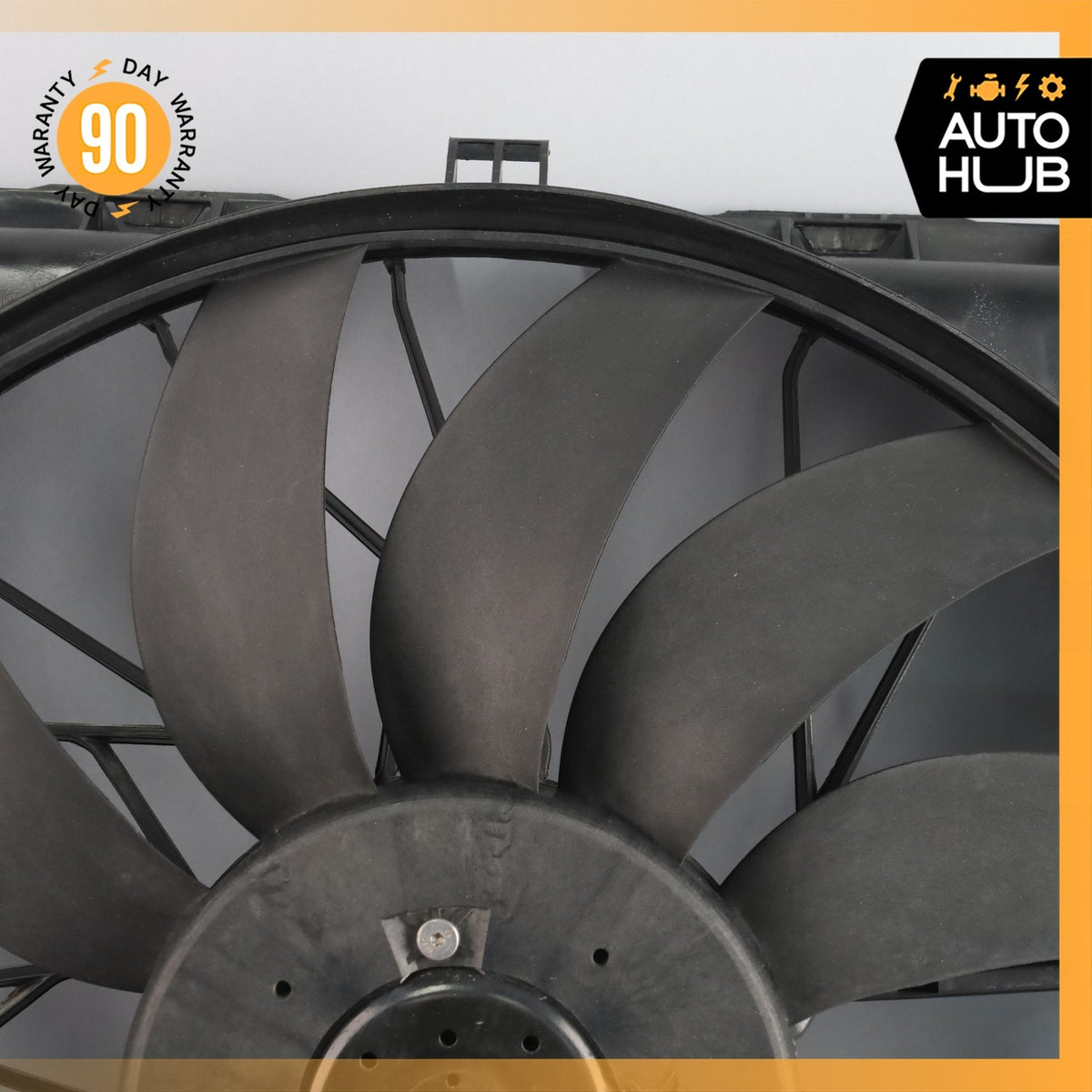 07-13 Mercedes X164 GL350 ML350 Engine Motor Cooling Fan Assembly 1645000093 OEM - photo 4