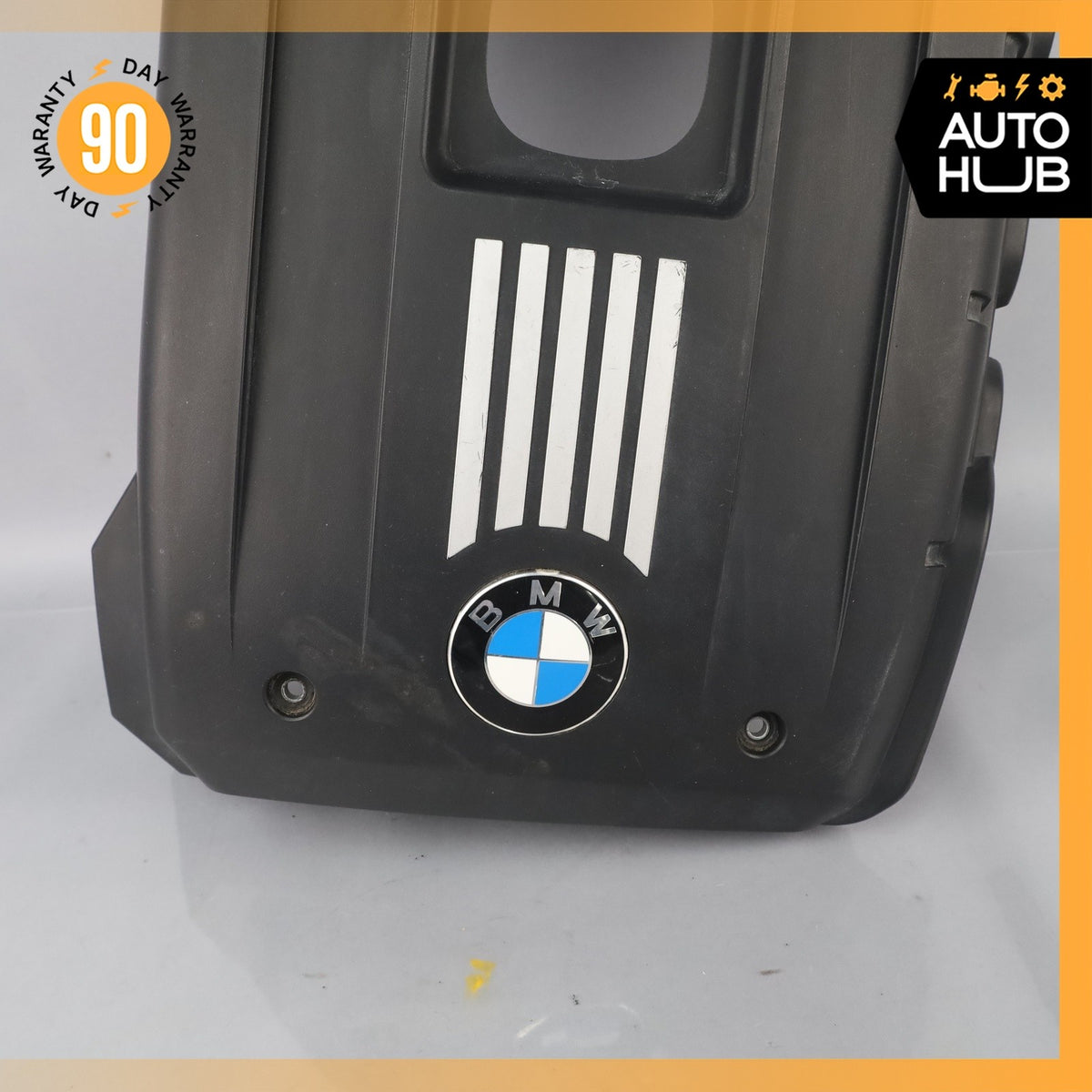 BMW E88 128i 3.0L N52 Engine Motor Upper Cover Panel 7575032 OEM - photo 7