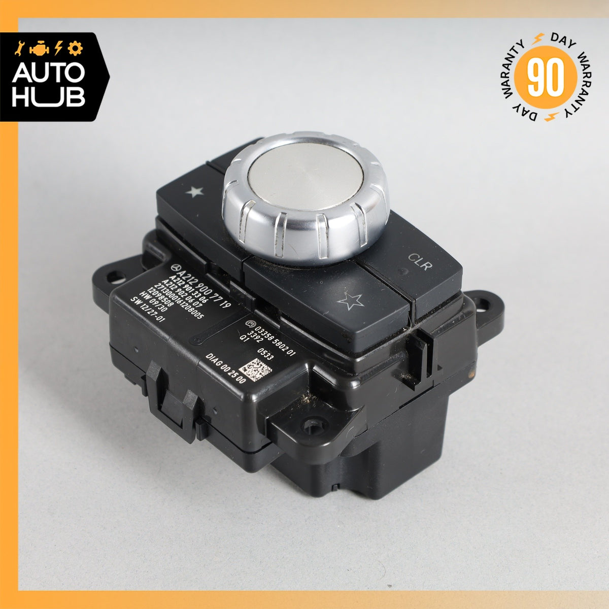 14-17 Mercedes W212 E250 E550 Console Head Unit Controller Knob Multi Switch OEM - photo 6