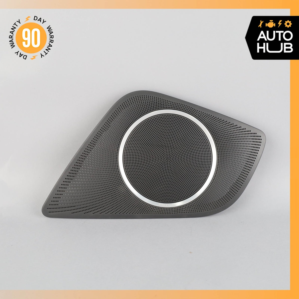 Audi S5 Bang & Olufsen Front Left Door Panel Speaker Cover Grille Black OEM - photo 1