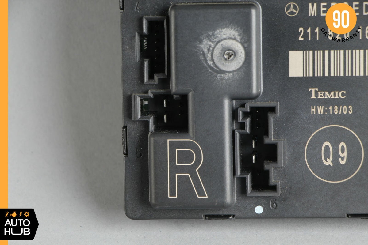 03-06 Mercedes W211 E500 E320 E350 Door Control Module Rear Right 2118201626 OEM - photo 3