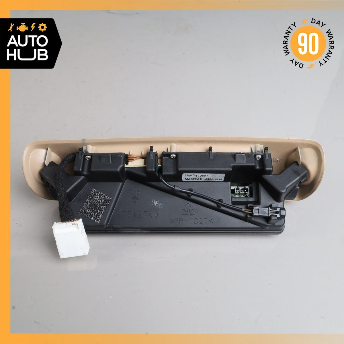 03-08 Maserati Quattroporte M139 Overhead Console Switch 69330530 OEM 84k - photo 9