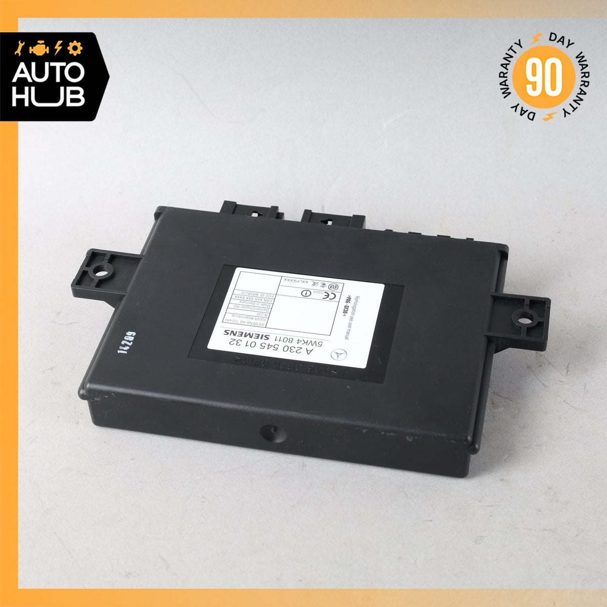 00-03 Mercedes R230 SL500 S500 Keyless Go Entry Control Module 2305450132 OEM - photo 2
