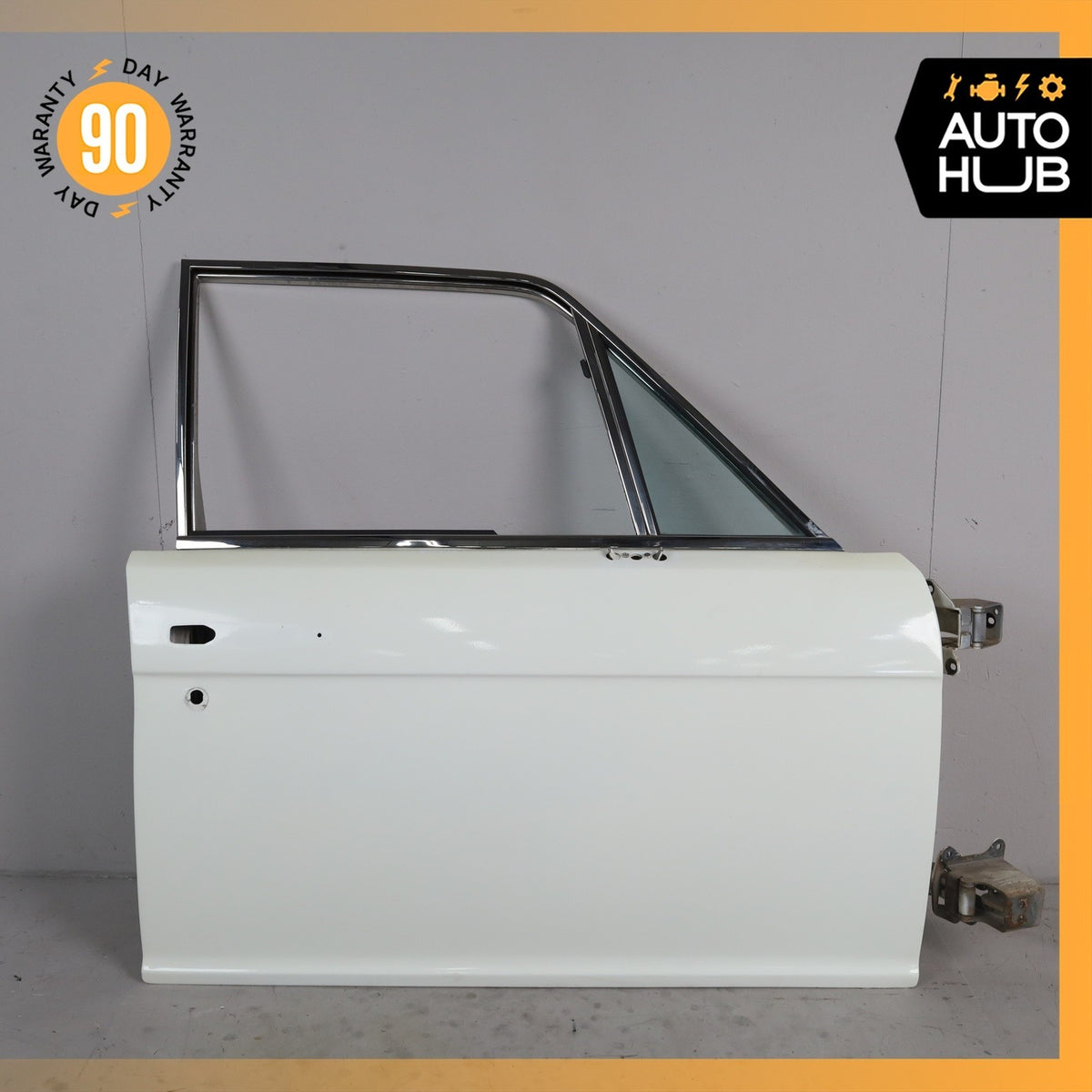 81-89 Rolls Royce Silver Spur Mulsanne Front Right Side Door Shell White OEM 40k - photo 2