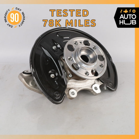 16-23 Mercedes X253 GLC300 GLC350e Rear Left Side Spindle Knuckle Hub OEM 78k - photo 1
