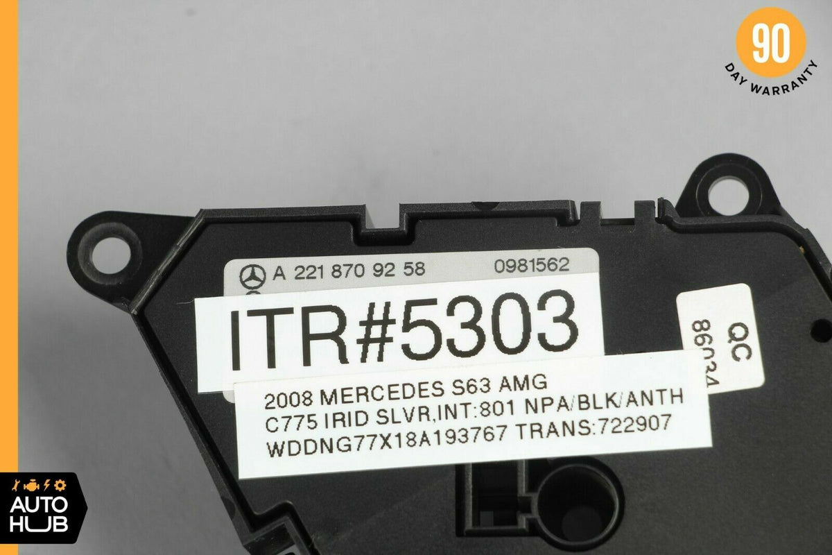 07-14 Mercede W221 S63 CL550 Front Left Driver Seat Control Memory Switch OEM - photo 12
