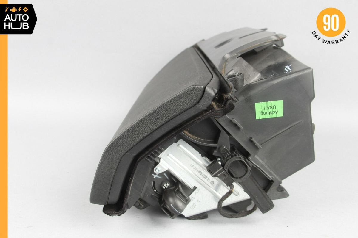10-13 Mercedes W207 E350 E550 Coupe Dashboard Glove Box Compartment Black OEM - photo 8