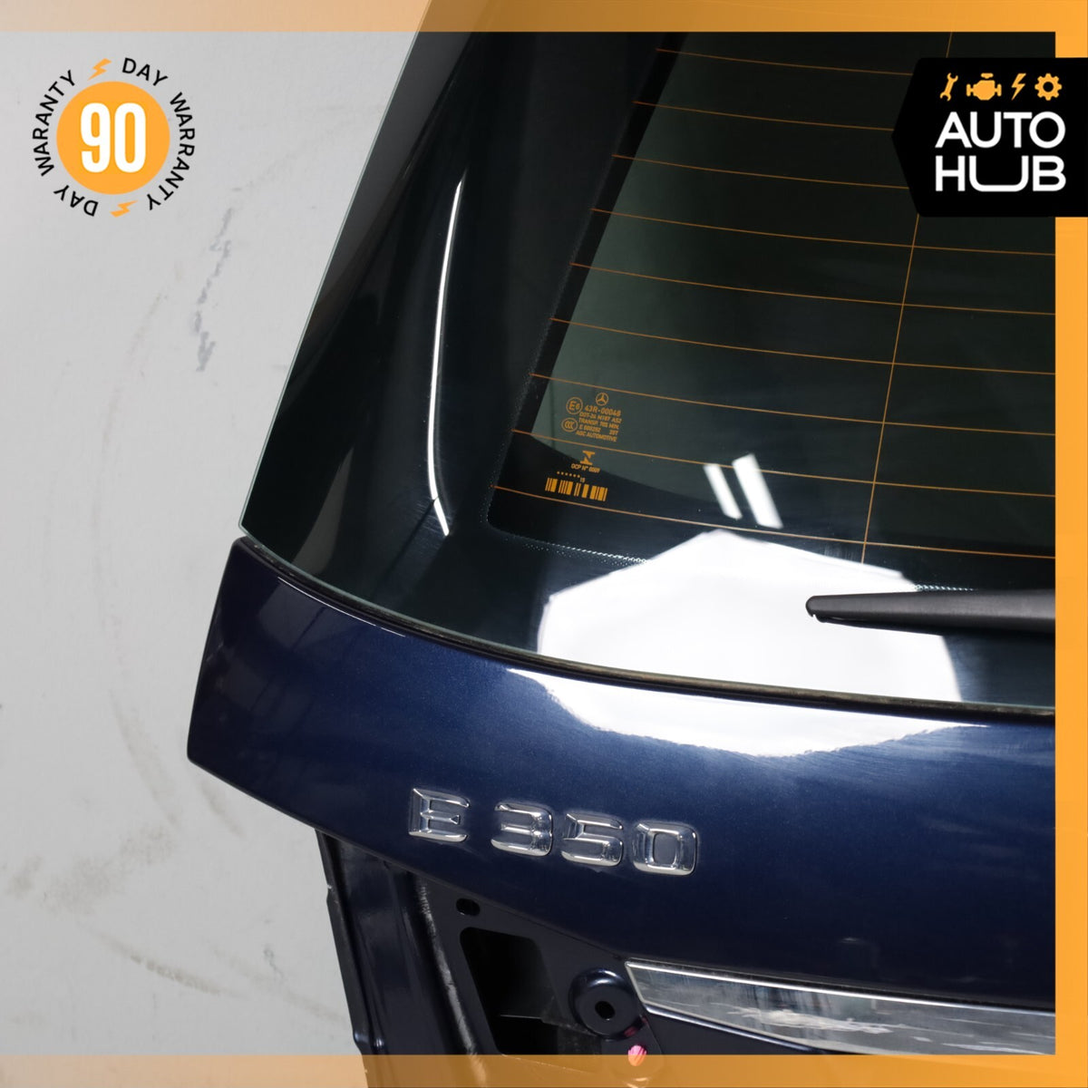 11-16 Mercedes W212 E350 Wagon Trunk Lid Tailgate Hatch Shell w/Glass OEM 77k - photo 8