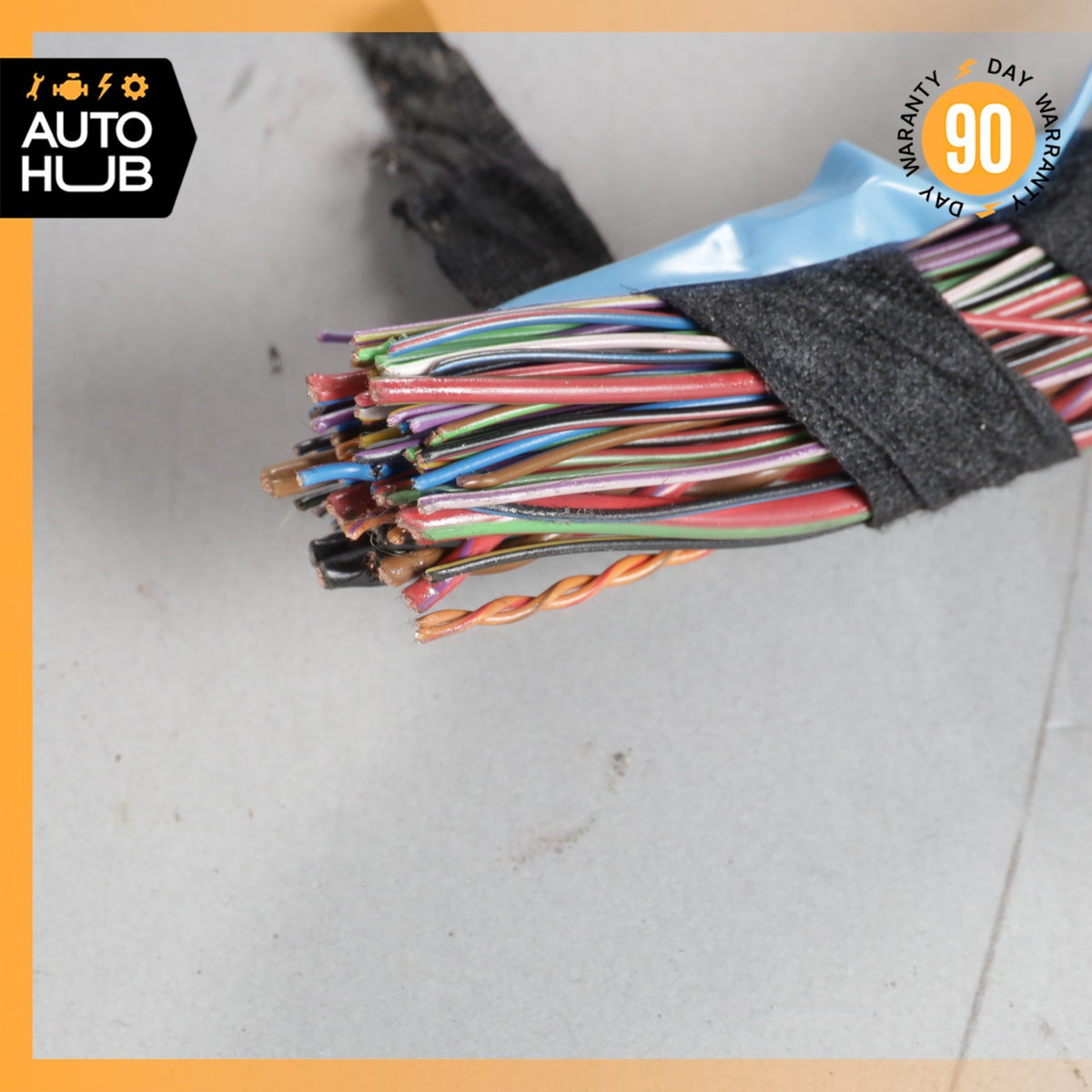 17-19 Porsche 991 911 C4S Rear Right Relay Fuse Box Wiring Harness Cut OEM 24k - photo 10