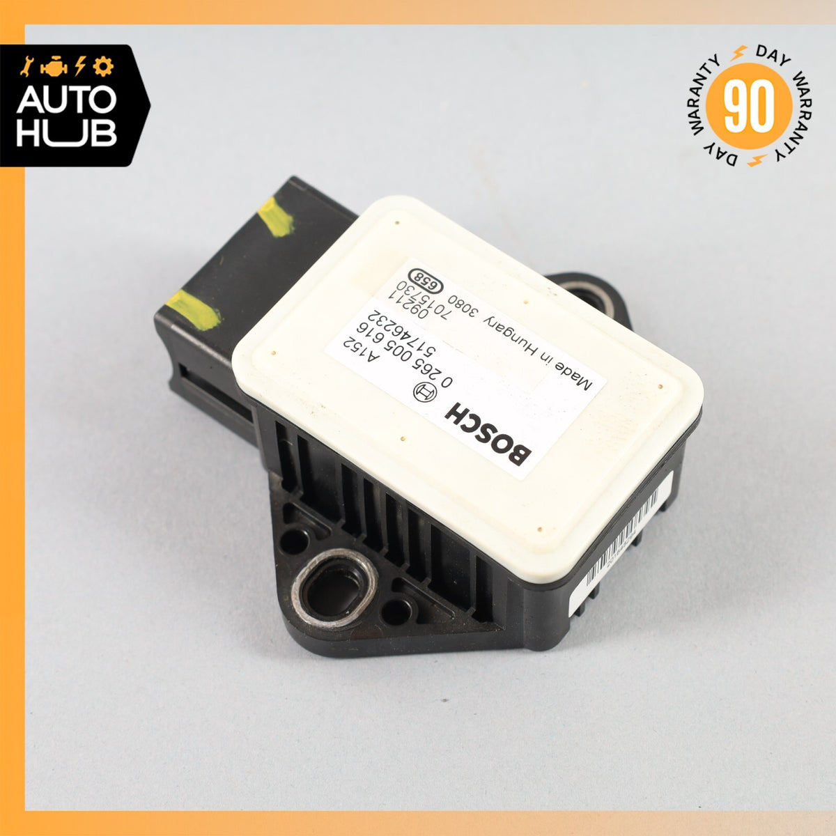 03-19 Maserati GranTurismo Quattroporte Gran Cabrio Yaw Turn Rate Sensor OEM 61k - photo 3