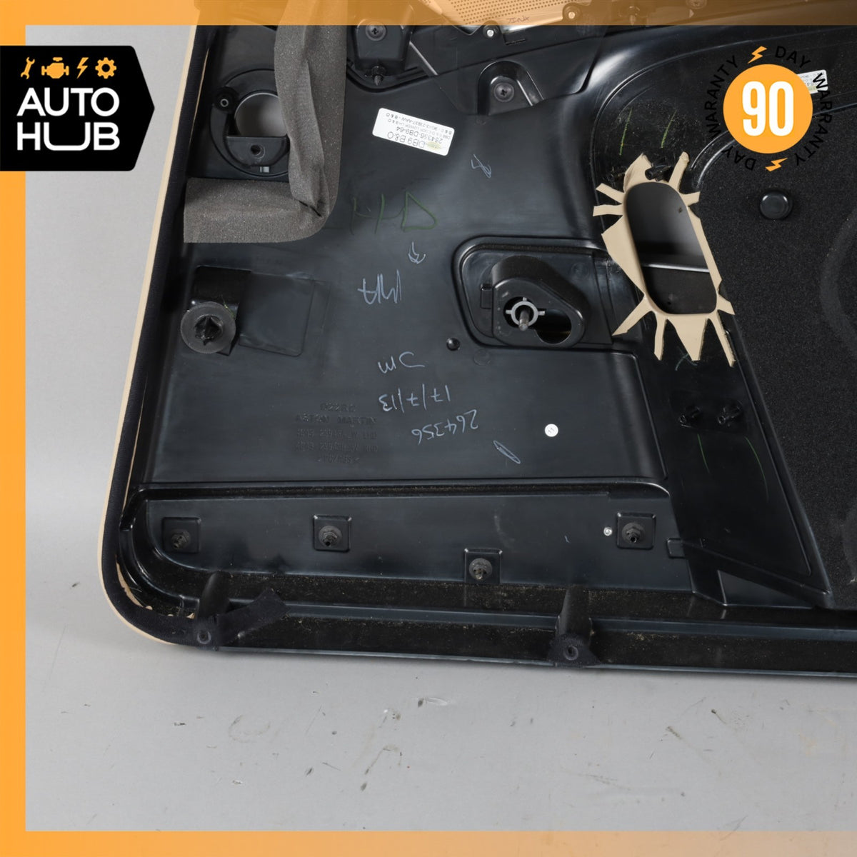 13-16 Aston Martin DB9 Interior Door Panel Front Left Driver Side OEM 22k - photo 19