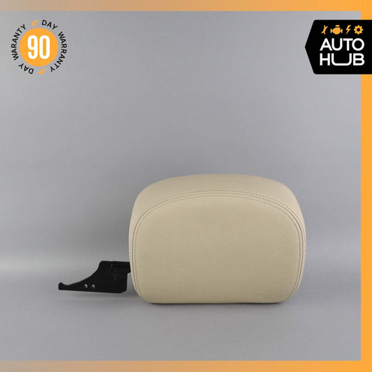 04-10 BMW E64 650i 645Ci Convertible Front Right Side Seat Headrest Beige OEM - photo 1