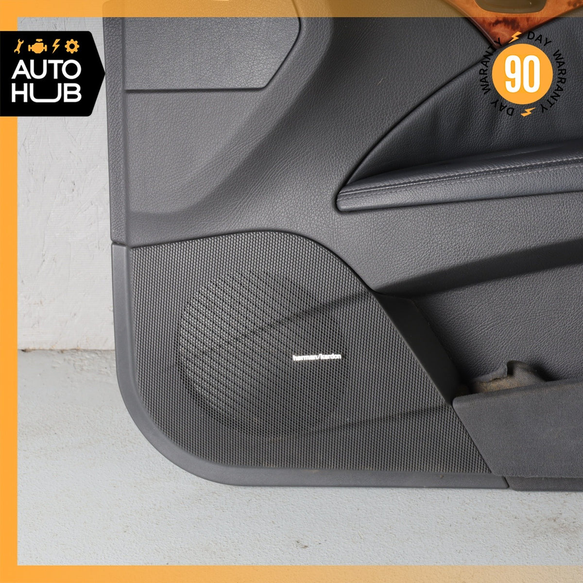 03-06 Mercedes W211 E320 E500 Interior Door Panel Front Right Side Black OEM - photo 5
