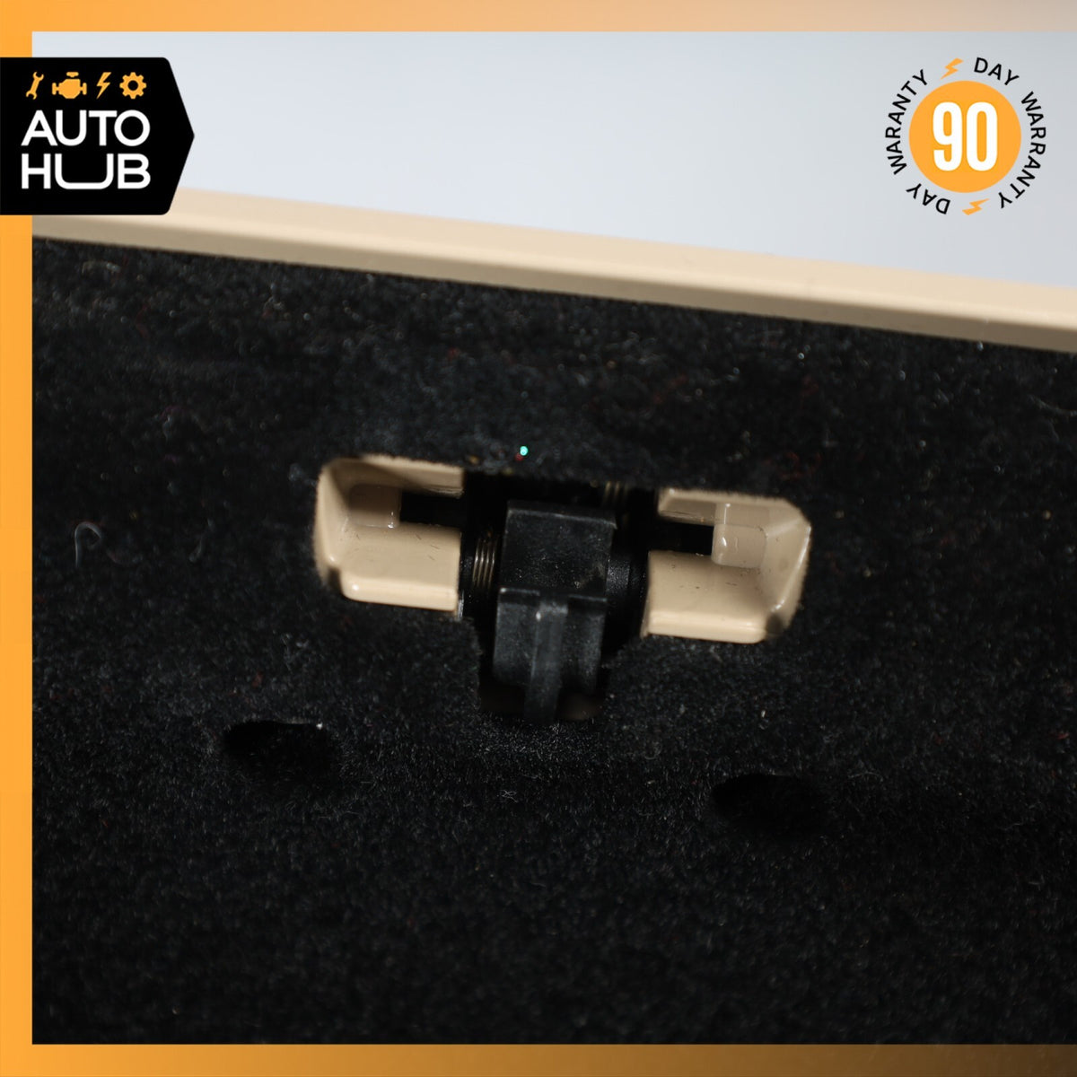 10-16 Mercedes W218 CLS550 E400 Right Side Under Seat Compartment Beige OEM - photo 10