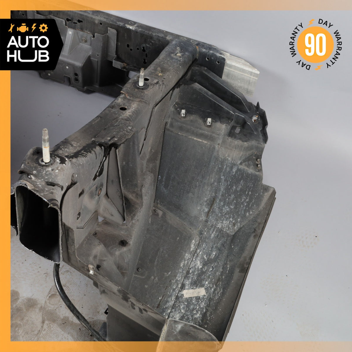 04-09 Cadillac XLR Front Bumper Reinforcement Bar w/Wheel House Liner  OEM 51k - photo 14