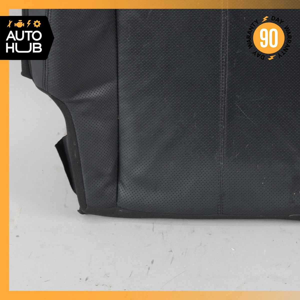 07-14 Mercedes W216 CL550 Front Right Side Bottom Lower Seat Cushion Black OEM - photo 5