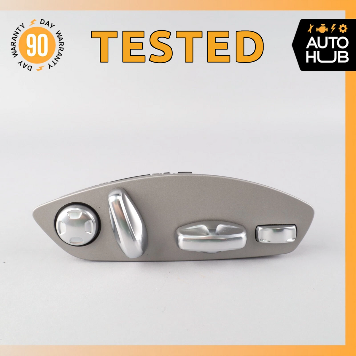 11-18 Porsche Cayenne 958 Hybrid S Front Right Side Seat Control Switch OEM - photo 1