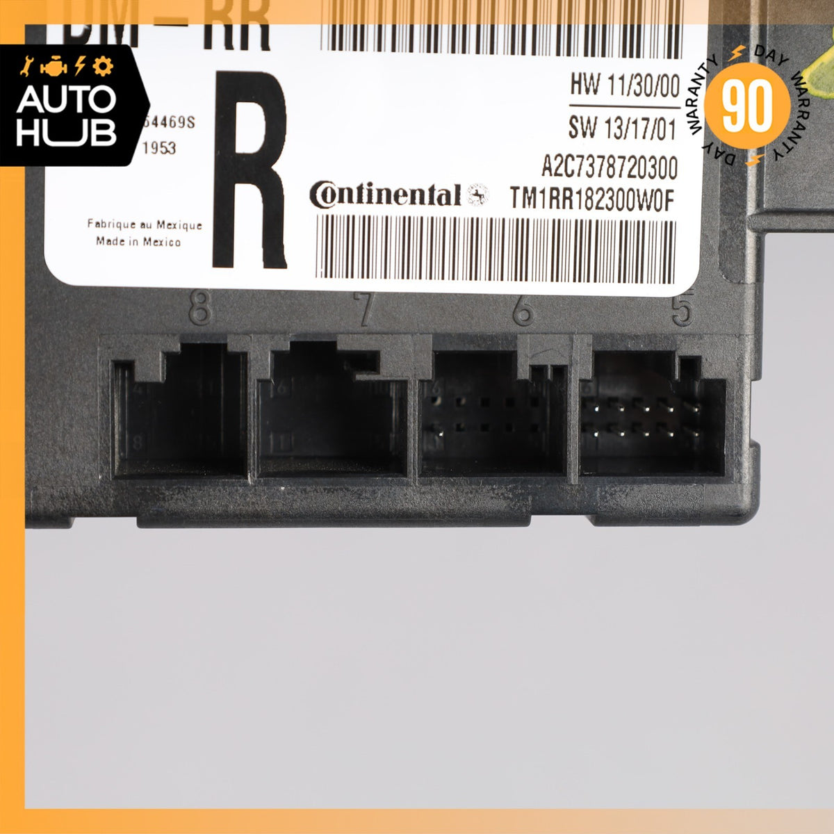 17-20 Maserati Ghibli Levante Rear Right Passenger Side Door Control Module OEM - photo 6