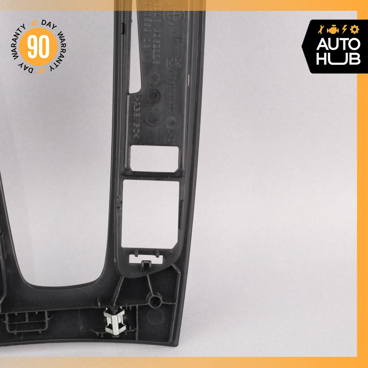 14-17 BMW F15 X5 Center Console Shifter Cover Panel Trim Bezel 51169252115 OEM - photo 11