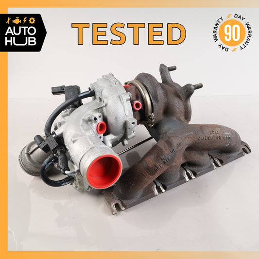 11-15 Audi 8J TT 2.0L Turbocharger Turbo Exhaust Manifold 06J145702S OEM - photo 1