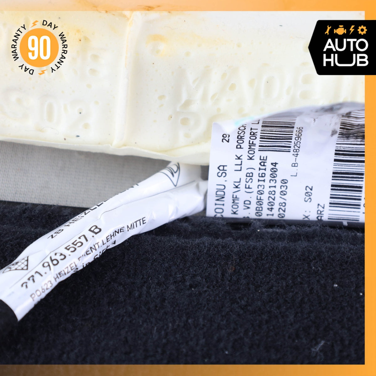 17-23 Porsche Panamera 971 Front Right Side Seat Upper Cushion OEM 87k - photo 23