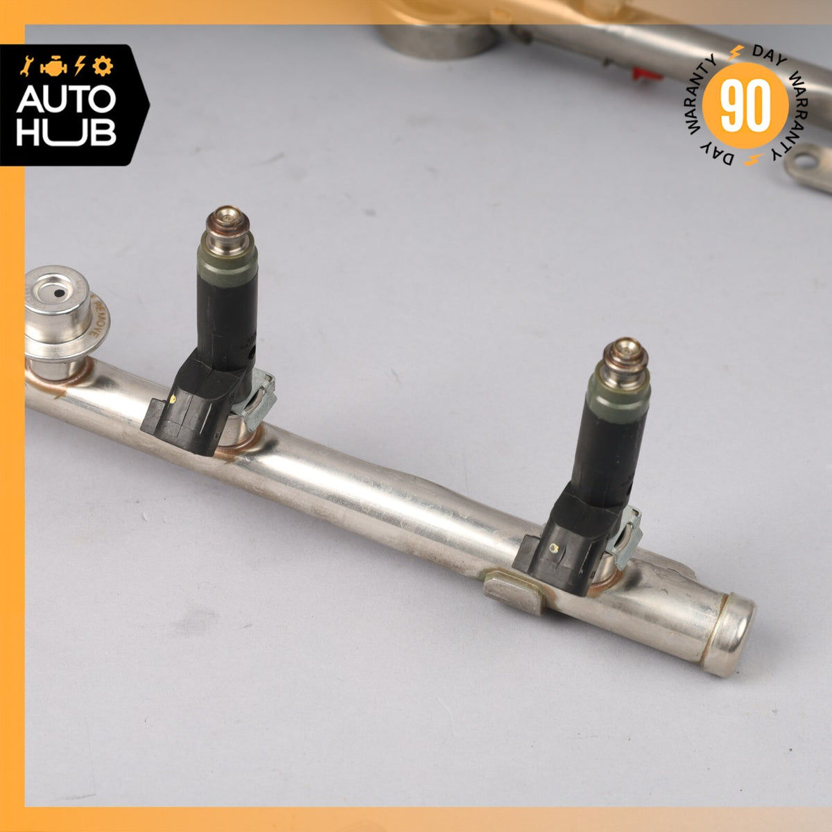04-06 Cadillac XLR 4.6L V8 Fuel Injection Rail Line w/ Injectors OEM 69k - photo 2