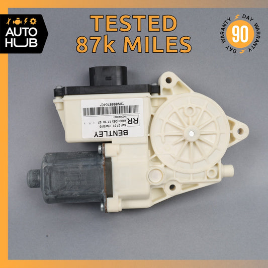 06-10 Bentley Continental GT Coupe Rear Right Door Window Regulator Motor OEM - photo 1
