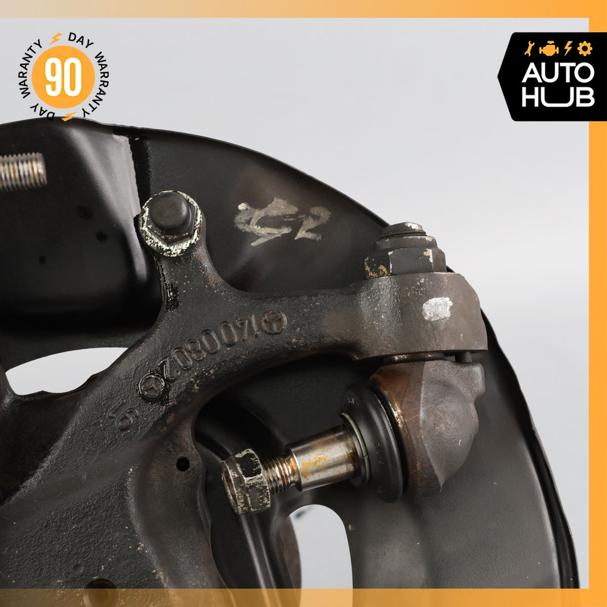 Mercedes W140 CL600 300SE Front Right Side Spindle Knuckle Hub OEM 63k - photo 12