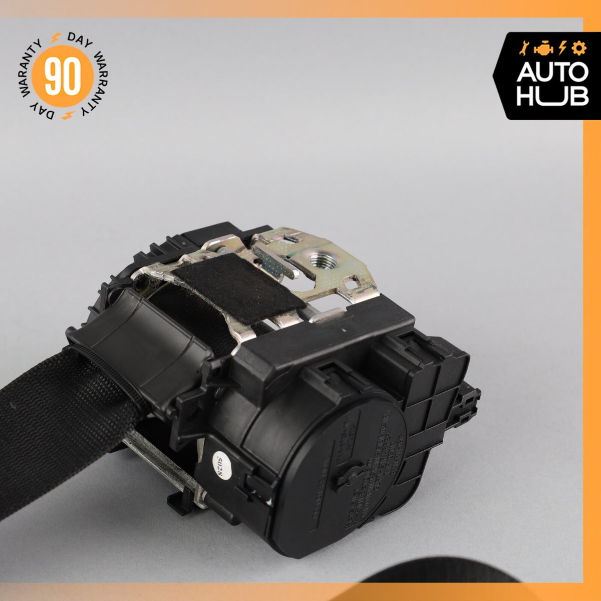 07-10 Mercedes W216 CL600 CL63 Front Right Passenger Side Seat Belt Black OEM - photo 12