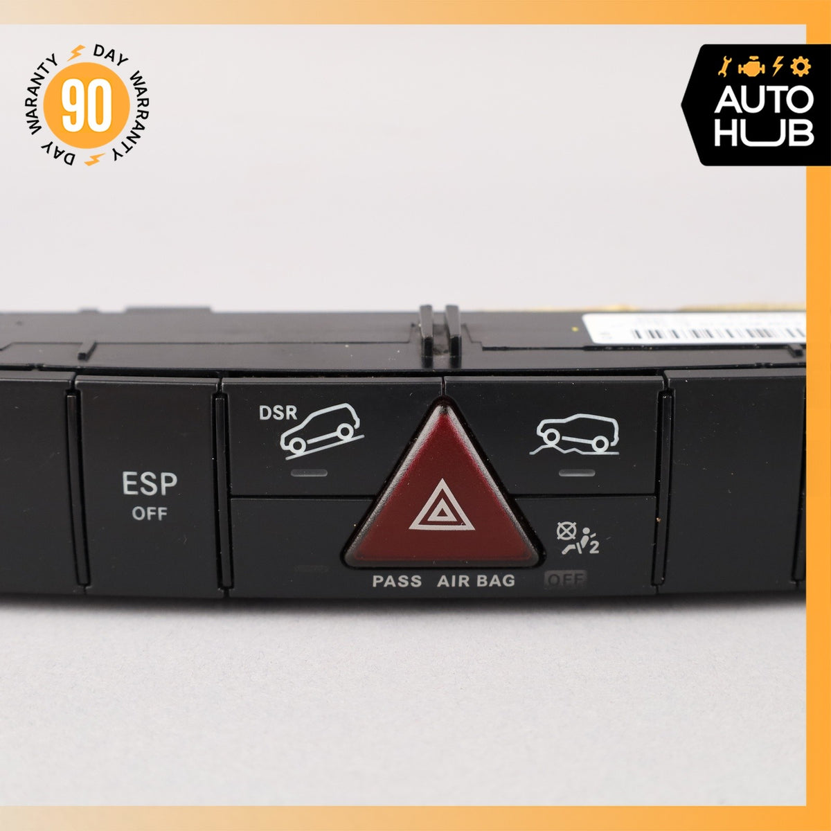 06-12 Mercedes W164 ML350 GL450 Dash Hazard Heated Seats ESP Control Panel OEM - photo 4