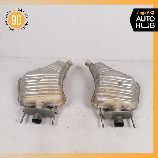 10-11 Mercedes W221 S550 Exhaust Mufflers Muffler Right & Left Set OEM - photo 1