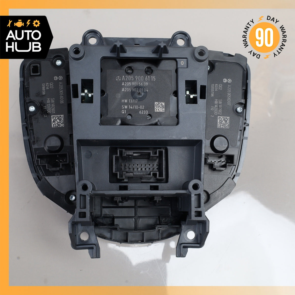 16-18 Mercedes W205 C300 C350e Center Console Multi Function Switch Control OEM - photo 10