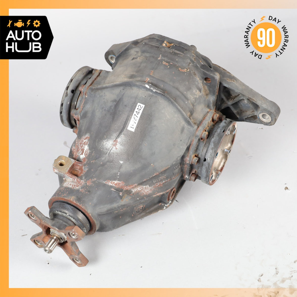 95-98 Mercedes R129 SL500 SL600 Rear Differential Diff Axle Carrier 2.65 OEM - photo 2