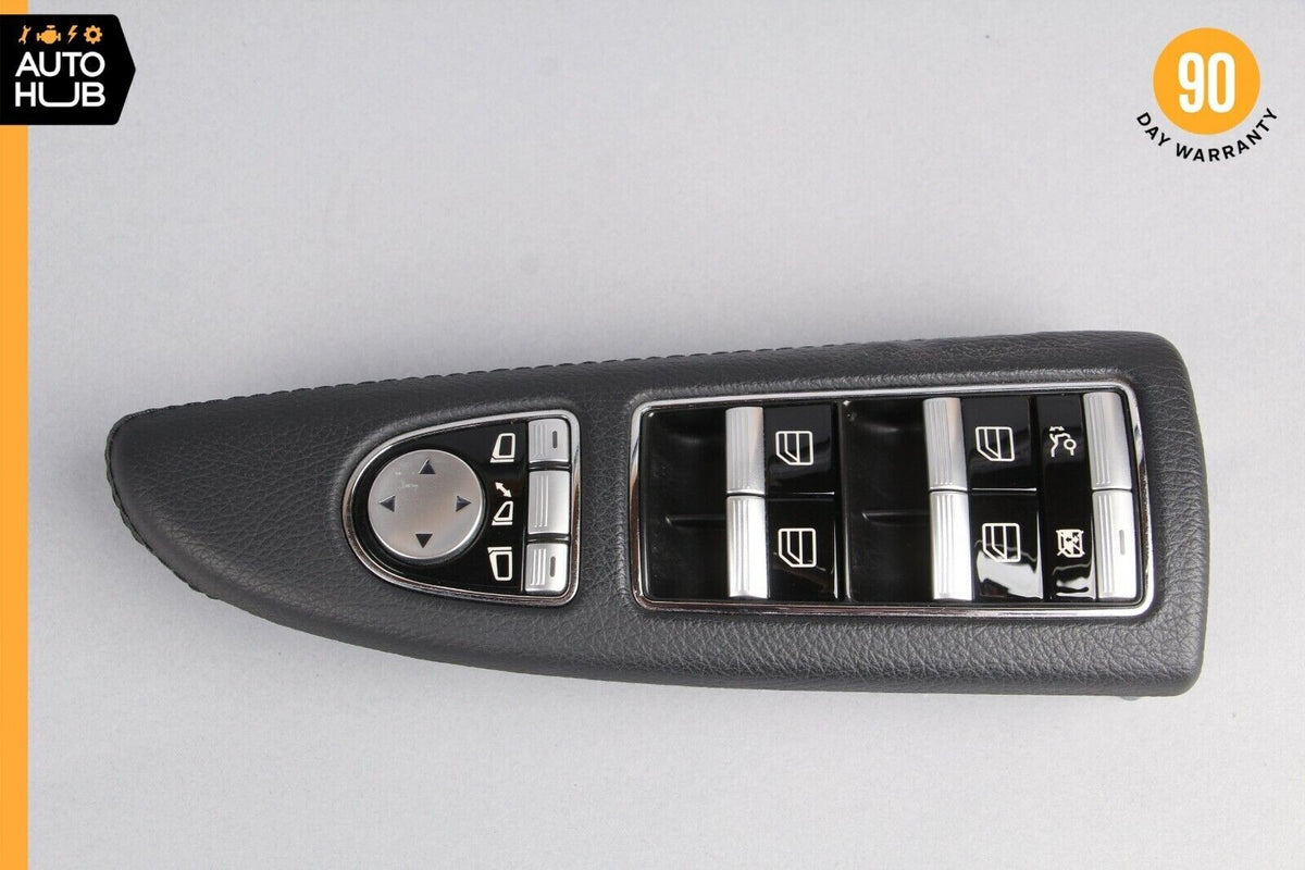 09-13 Mercedes W221 S400 S550 Front Left Side Window Control Switch Black OEM - photo 7