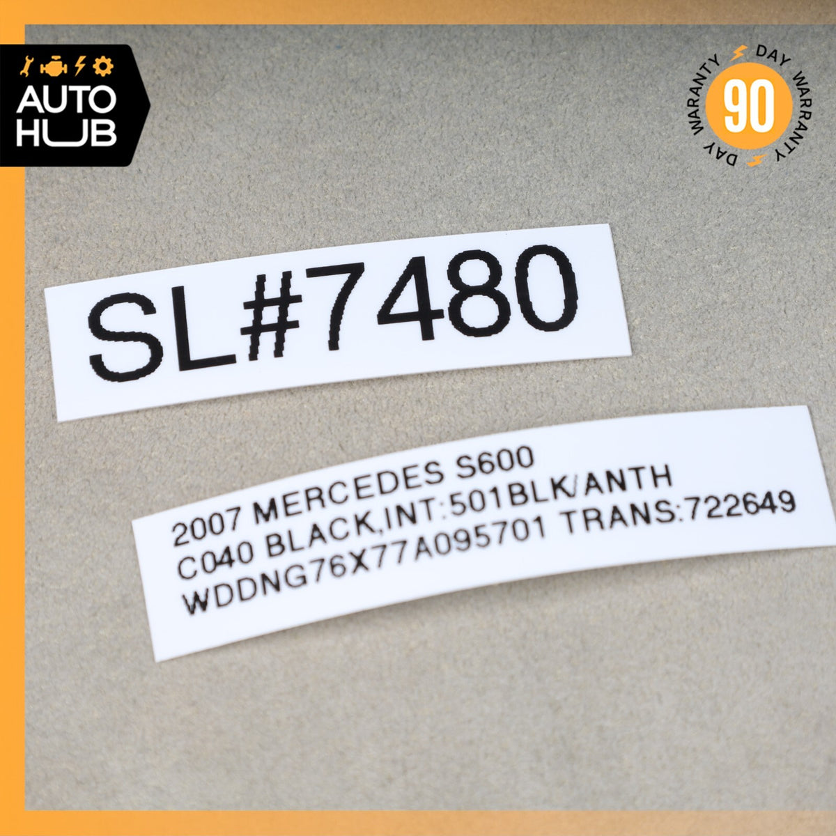 Mercedes W221 S600 CL550 S63 Left Side Sun Visor Shade Sunvisor Gray Suede OEM - photo 12