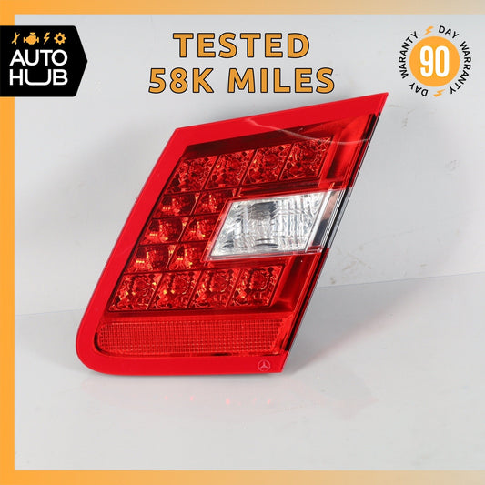 10-13 Mercedes W212 E350 E400 E550 Inner Tail Light Lamp Rear Right Side OEM 58k - photo 1