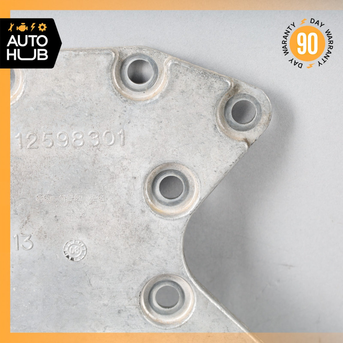 Chevrolet Corvette C6 Engine Rear Crankshaft Retainer Seal Plate OEM - photo 3