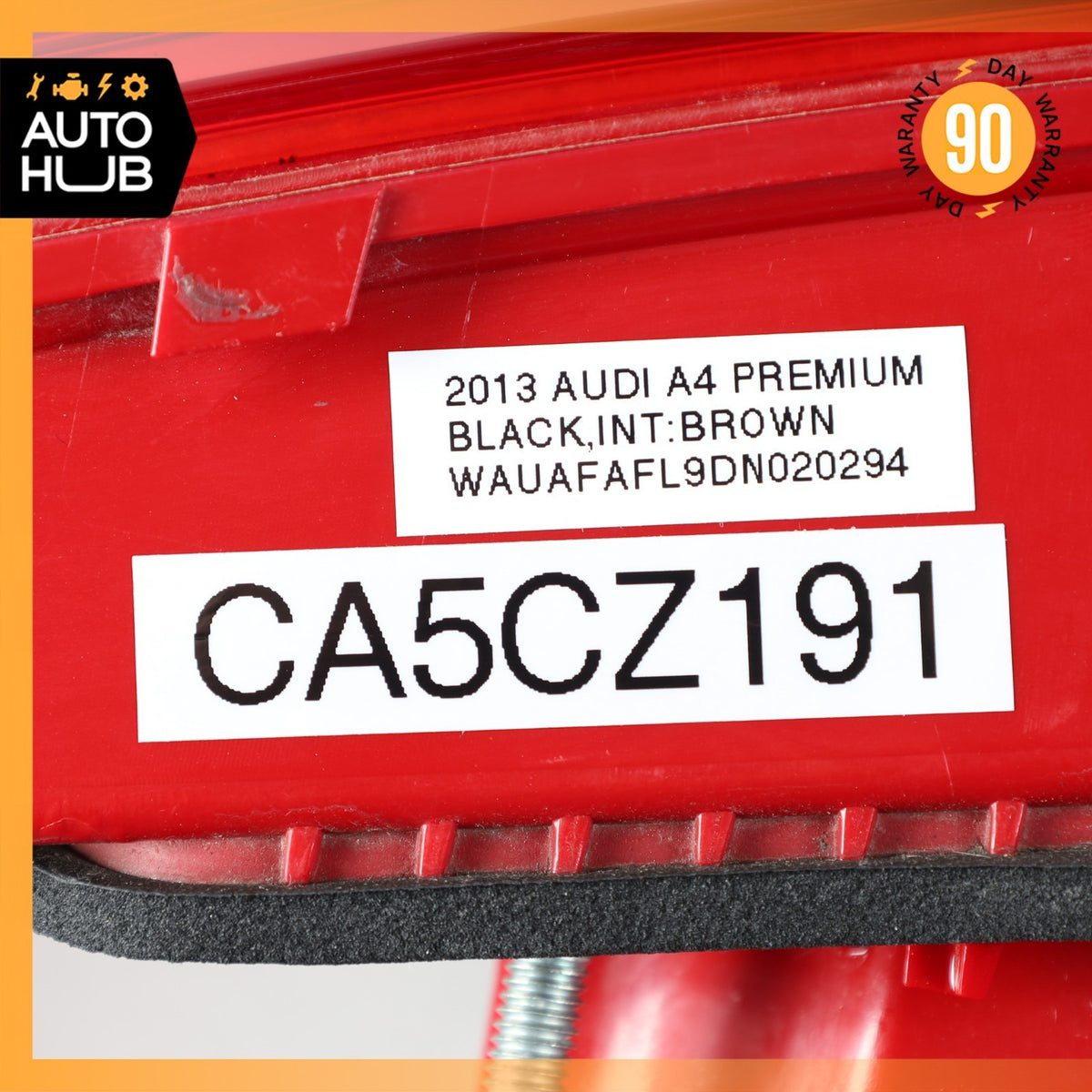 Audi B8 A4 Rear Right Inner LED Taillight Tail Light Lamp 8K5945094AD OEM - photo 16